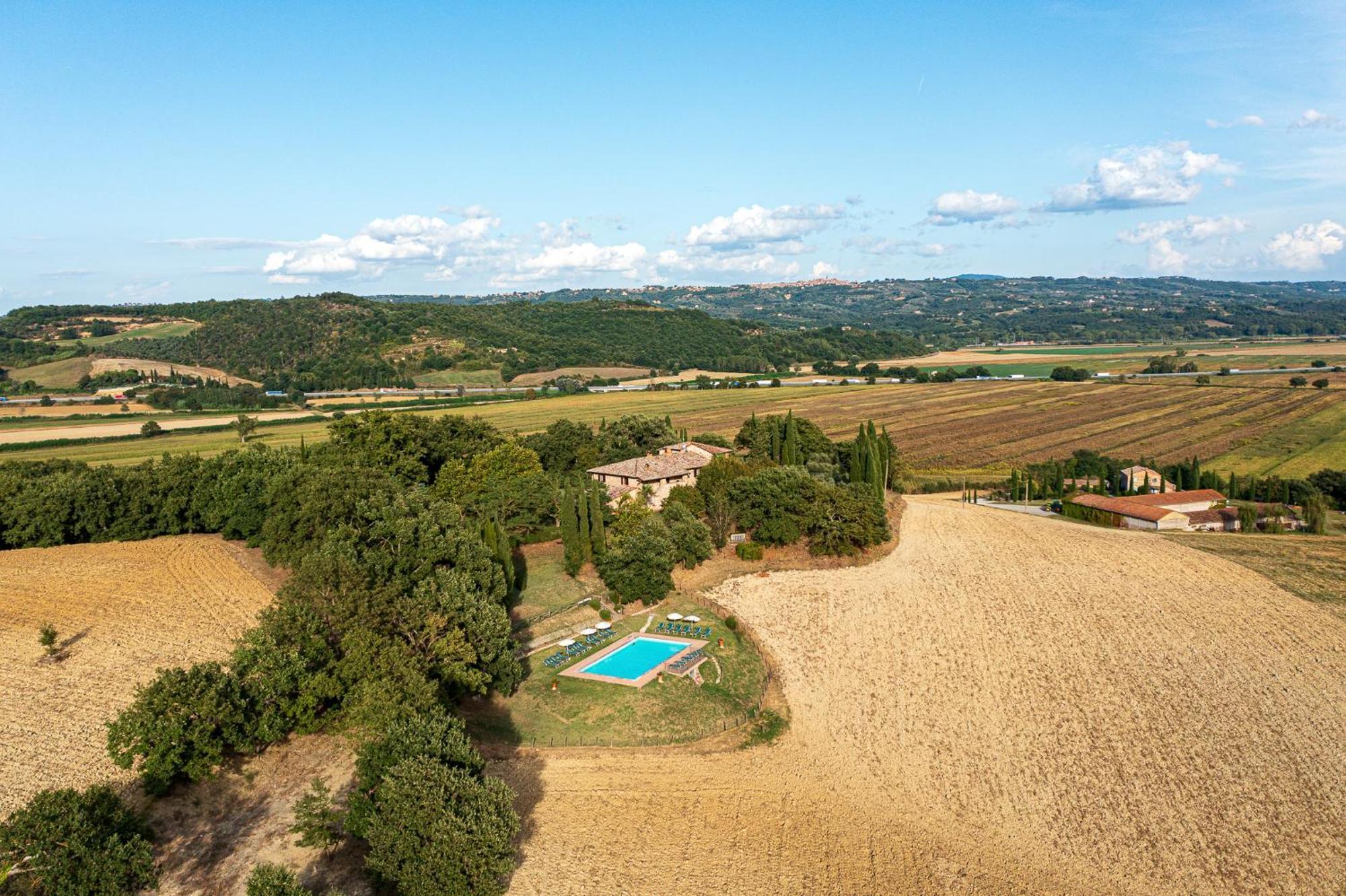 Villa Palazzo Bello Con Piscina E Ac - Cetona Exterior photo