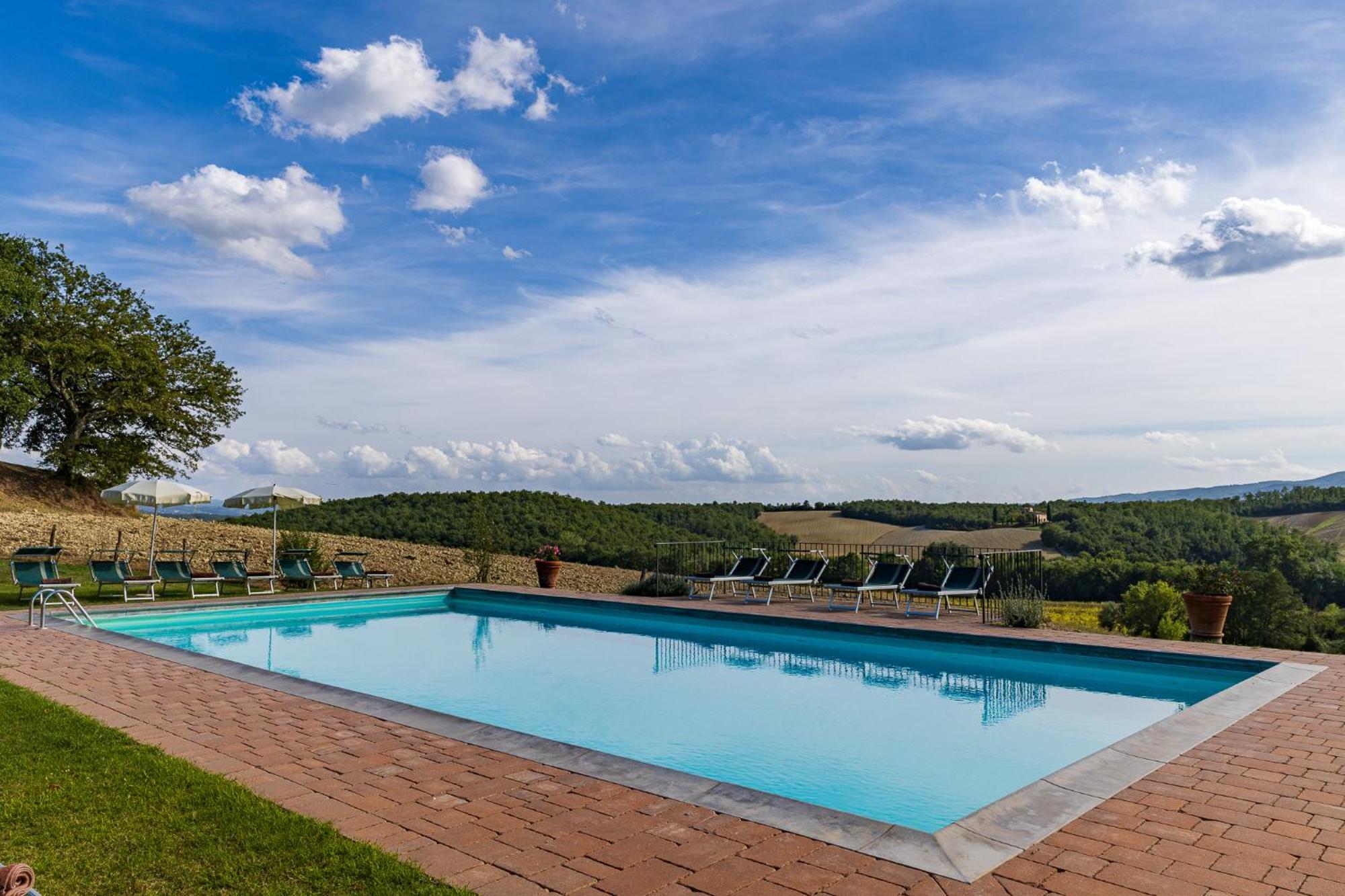 Villa Palazzo Bello Con Piscina E Ac - Cetona Exterior photo