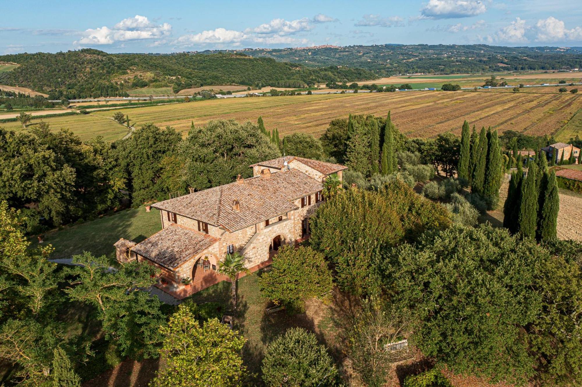 Villa Palazzo Bello Con Piscina E Ac - Cetona Exterior photo